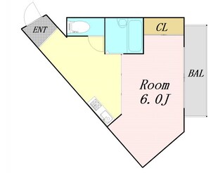 都島駅 徒歩6分 5階の物件間取画像